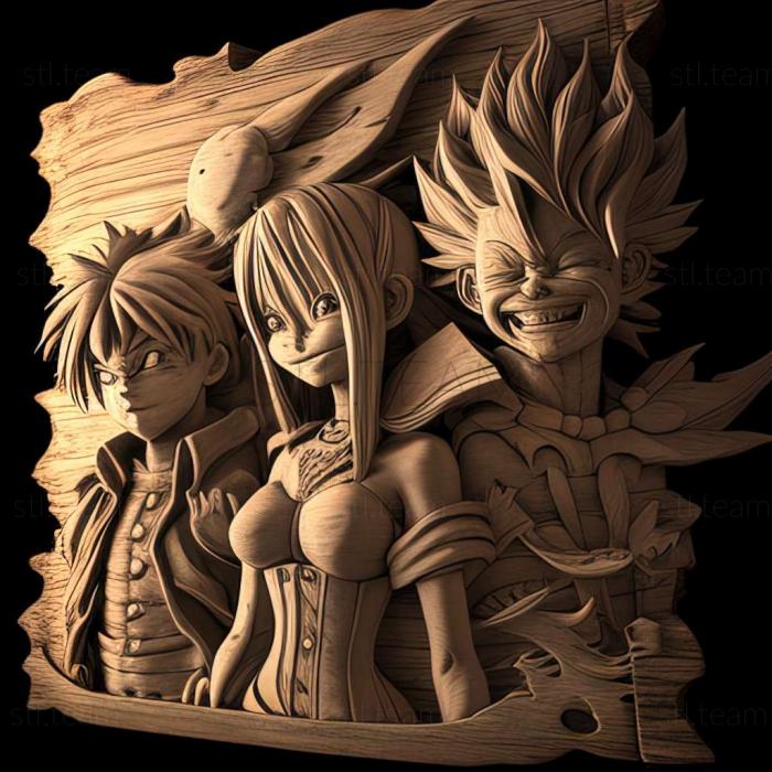 3D model Fairy Tail game (STL)